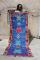 Blue Vintage Amazigh Runner Moroccan rug hand woven rug Moroccan design