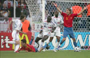 France bas l'Espagne 3-1 -  le 27 juin 2006 