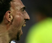 Franck Ribéry 1er but contre l'epagne, le 27 juin 2006
