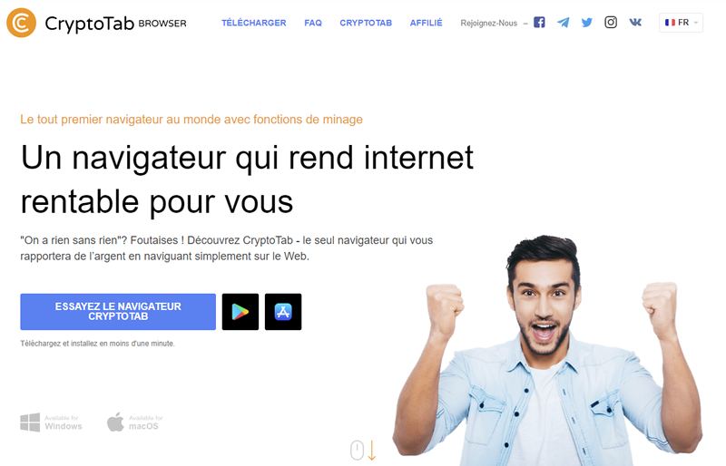 Cryptomonnaie - gagner des Bitcoin