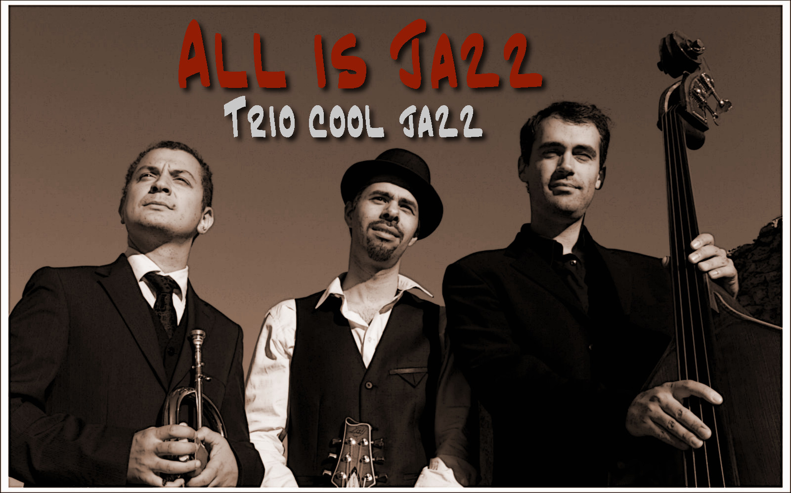 All is Jazz, le trio cool jazz idal pour vos cocktails. all is jazz