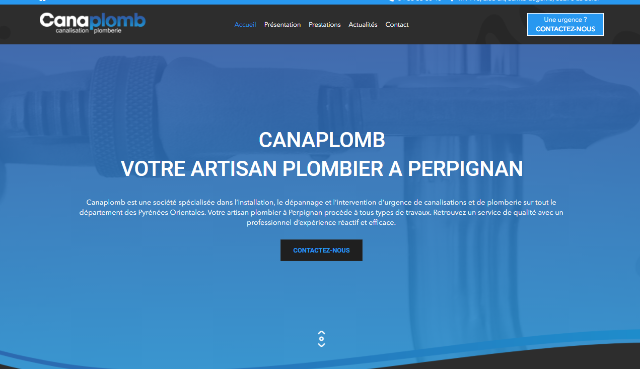 Canaplomb, entreprise de plombier Pyrnes-Orientales