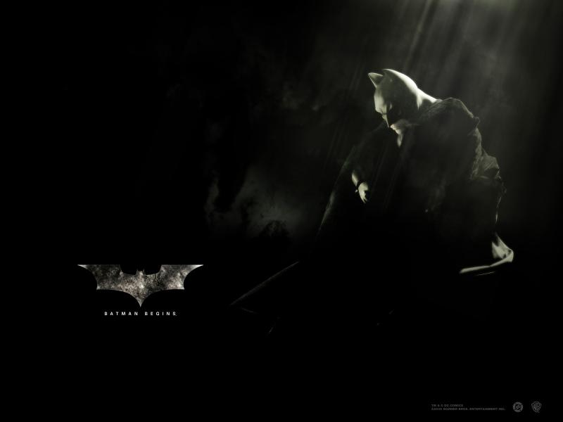 Wallpaper Batman begins Bruce Wayne