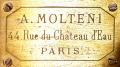 Wallpaper Appareils photos O577 4  MOLTENI  A  Lanterne bois et metal, collection AMI