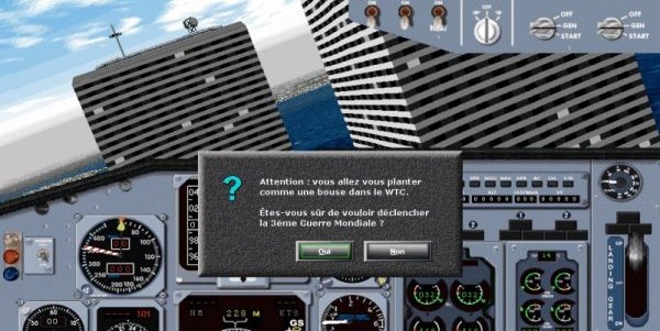 Wallpaper Humour & Insolite jeux de simulation d avion
