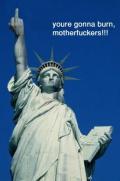 Wallpaper Humour & Insolite la statue de la libertee