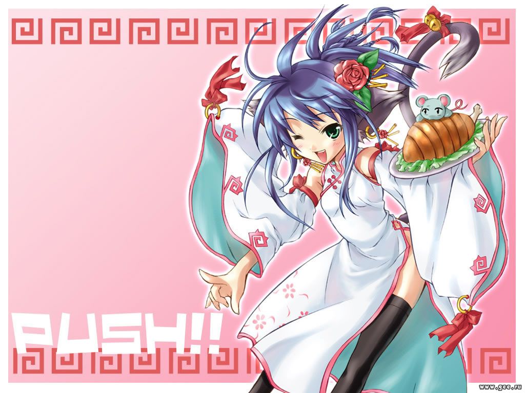 Wallpaper fille Manga