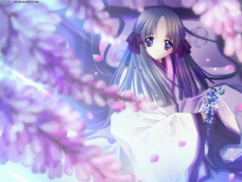 Wallpaper tres belle fille Manga