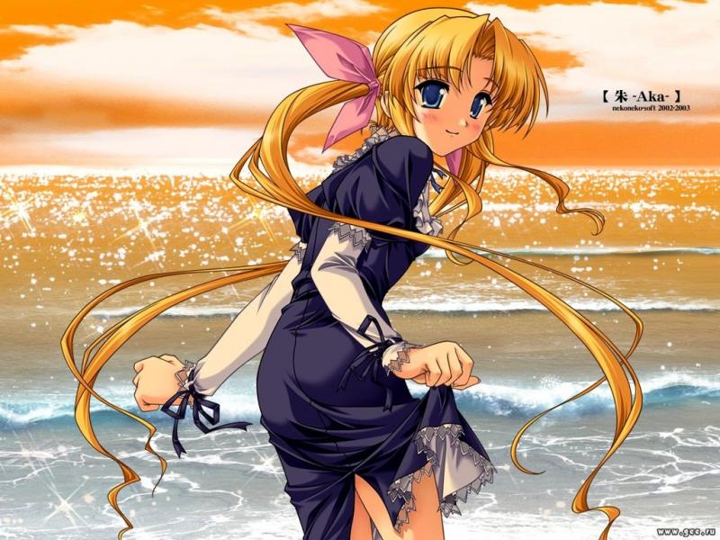 Wallpaper jolie fille Manga