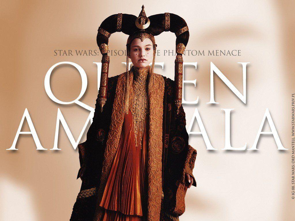 Wallpaper Queen Amidala Natalie Portman