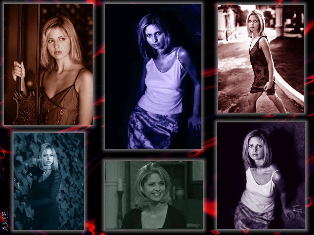 Wallpaper photographie Sarah Michelle Gellar