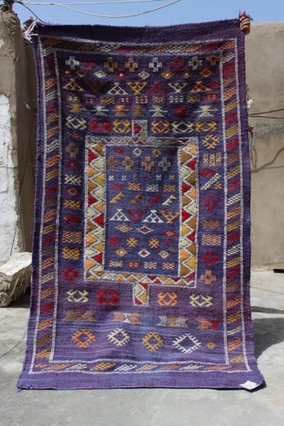 Tribal kilim Moroccan Rug